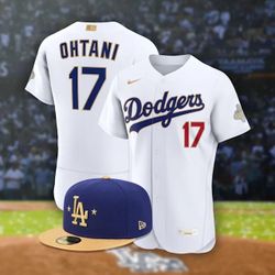 Dodgers new World Series jersey Ohtani in men and women