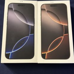 Sealed iPhone 16 Pro Max 256 GB Verizon