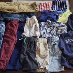 2T-3T BOYS CLOTHES TODDLER 16PCS HOODIE, JEANS, DRESSY, PAJAMA, SHIRTS, NAUTICA, GAP, QUALITY CLOTHES