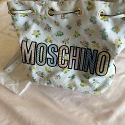 Moschino Bucket Bag With Dust Bag