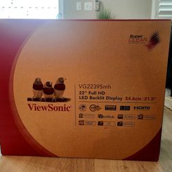 BRAND NEW 22inch VIEWSONIC MONITOR