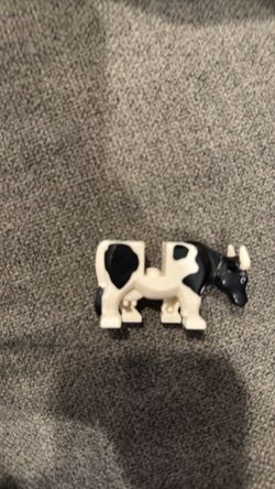 Rare retired LEGO cow figure