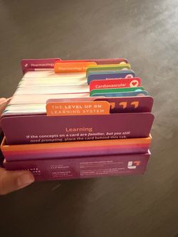 Level up RN pharmacology cards