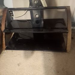2 Tier Glass TV Stand