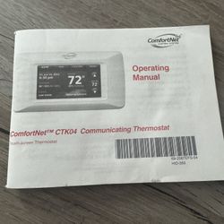 ComfortNet™ CTK04 Communicating Thermostat