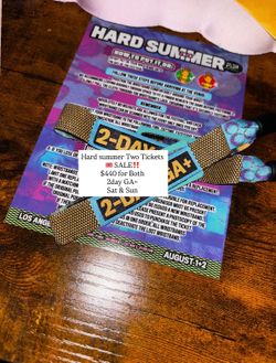 HardSummer Tickets