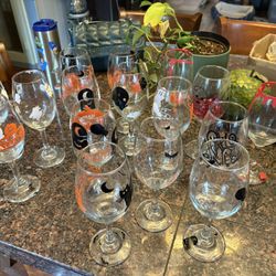 Halloween Wine Glasses