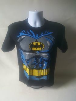 Batman boys black short sleeve t-shirt size XL