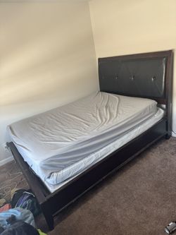 Old School Wooden Bed