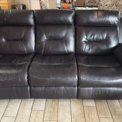 One Couch And Loveseat Both have Recliners