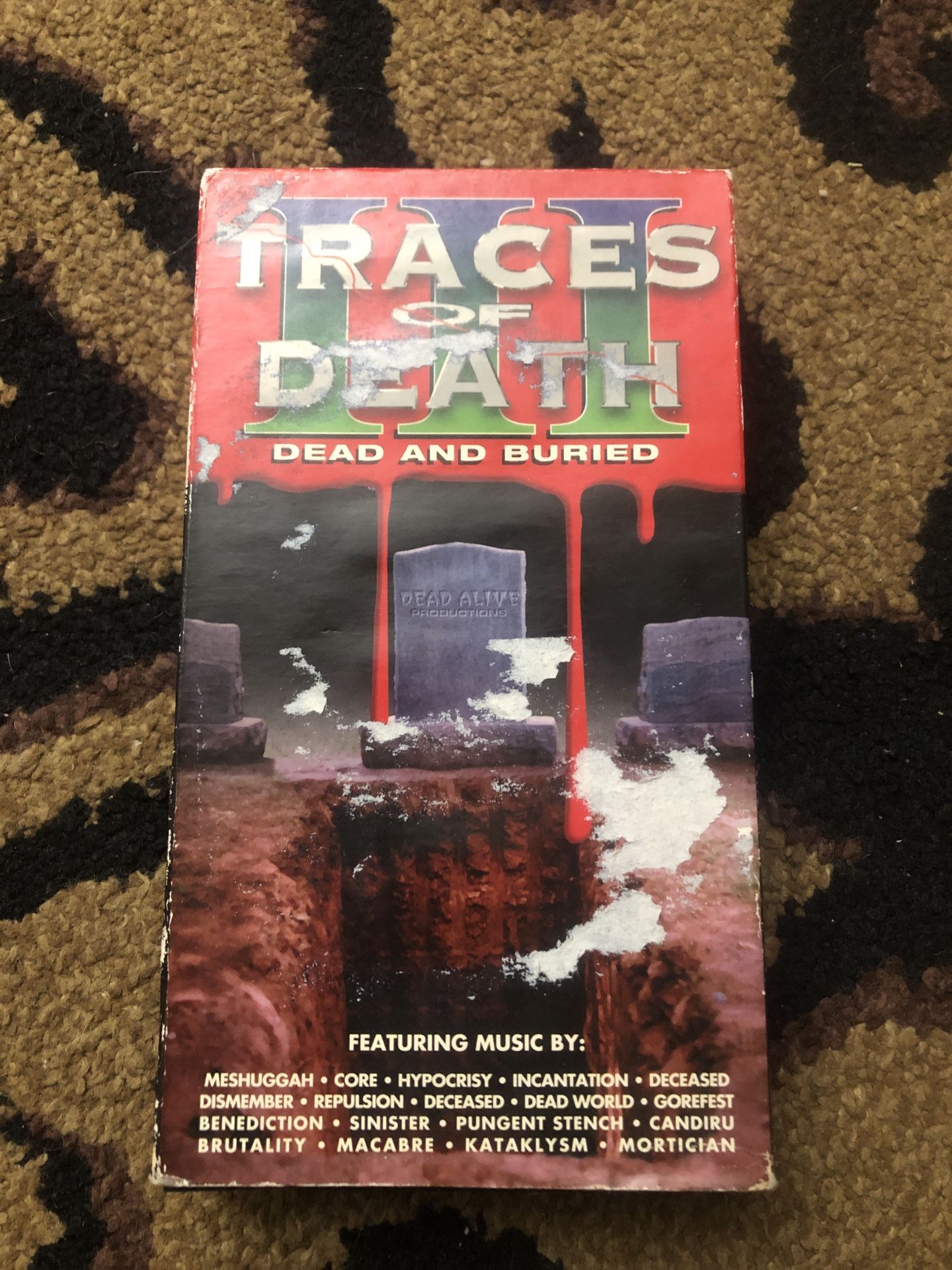 Horror VHS Extreme Heavy Metal Rare 