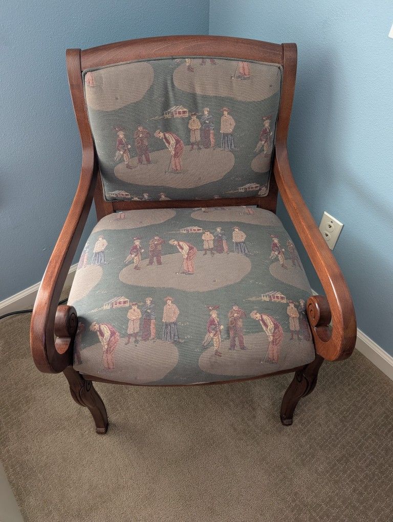 Golf Themed Chair