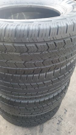 Four very strong tires for sale. 265/70/17