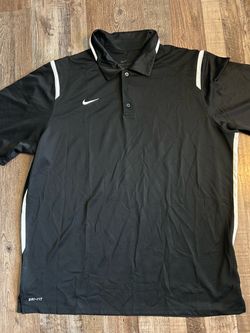 Nike dry fit black and white $25￼