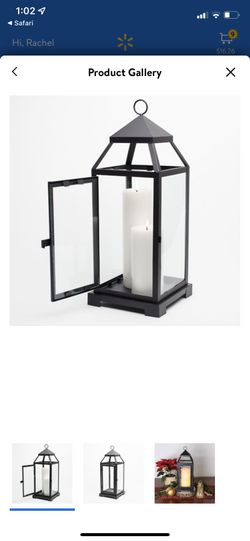 Richland Large Contemporary Metal Lantern