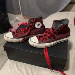 High Top Converse Size 4 Men