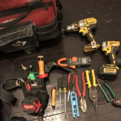 Husky Tool Bag And Tools 
