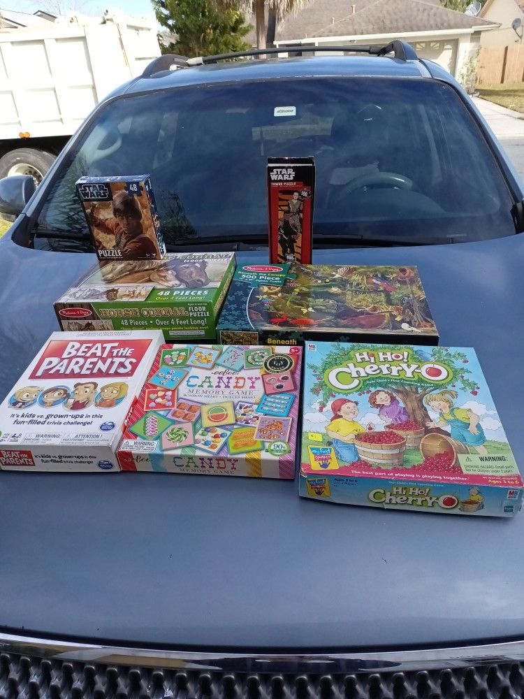 7. Board. Games. For. $10 Take All. Good. Condition