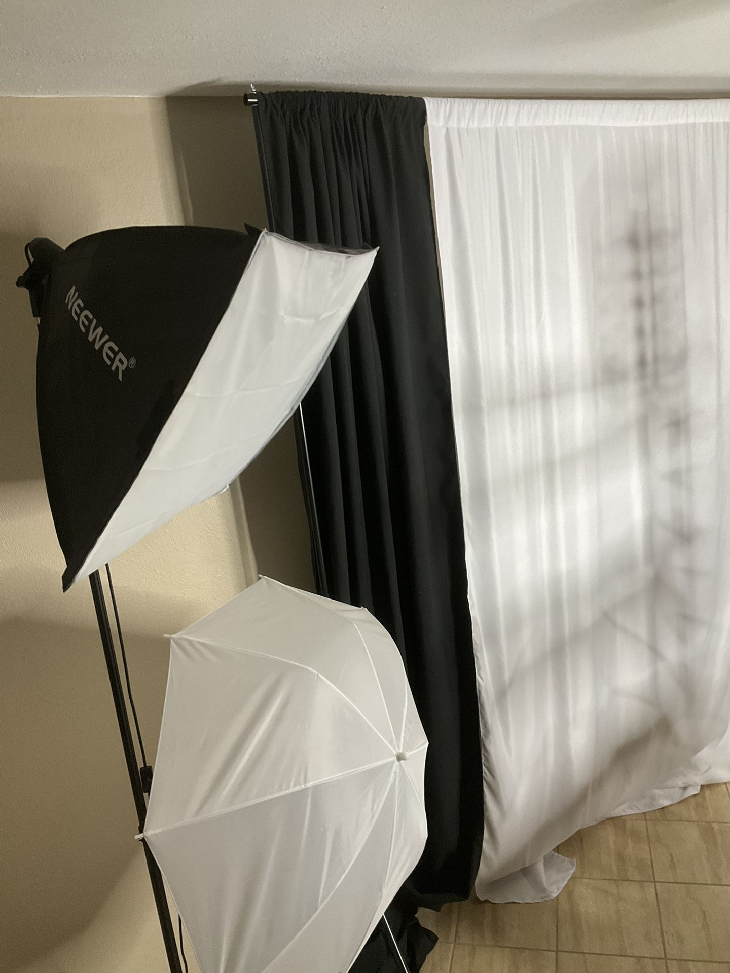 Photo Booth Light Set Up