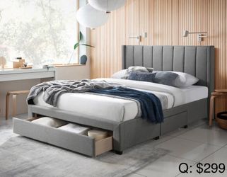 Queen bed frame
