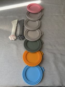 Silicone cat canned covers