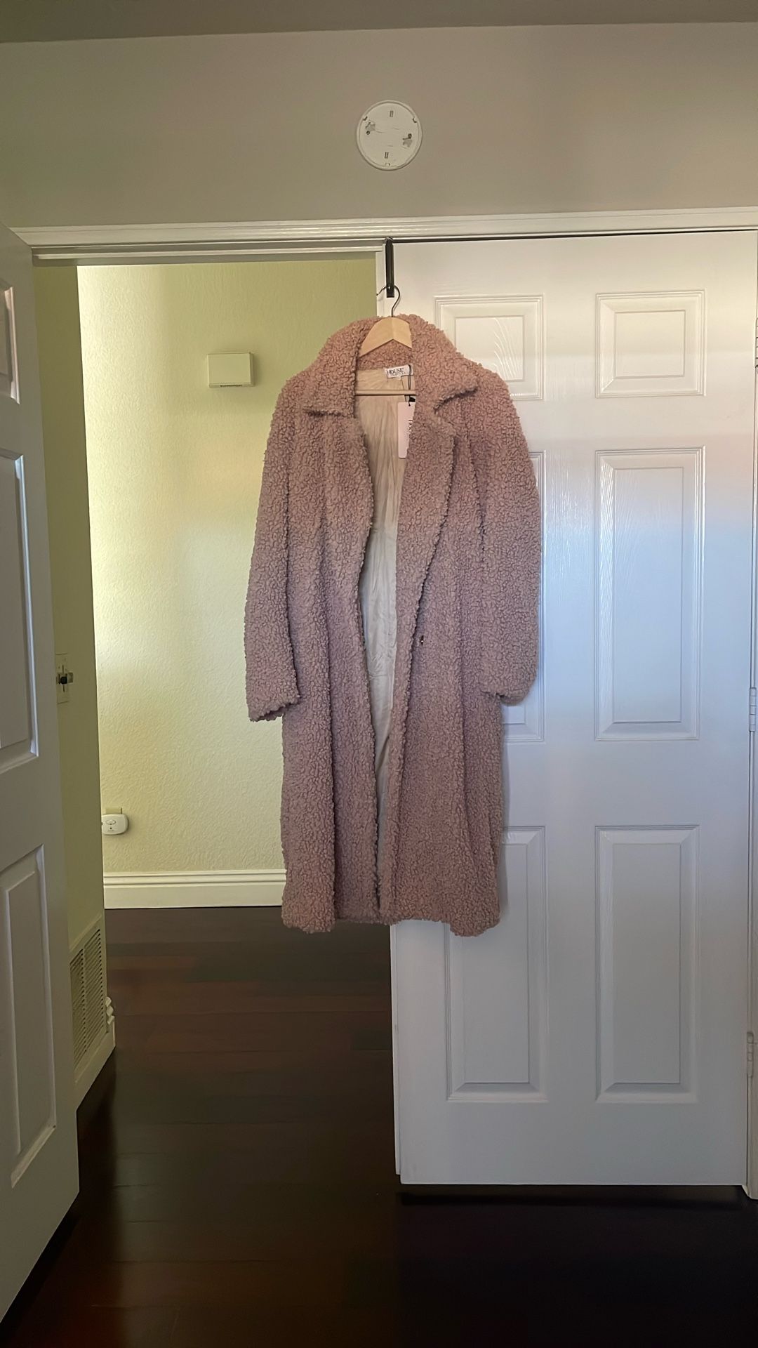 Low Price New Large House Of London Coat Rose Color W Tags