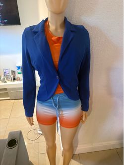 Blue blazer