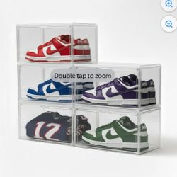 Kicks & Co. Stackable Sneaker Storage Box 5 Pack
