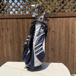 Men’s Golf Club Set with Bag Adult Size Right Handed Clubs