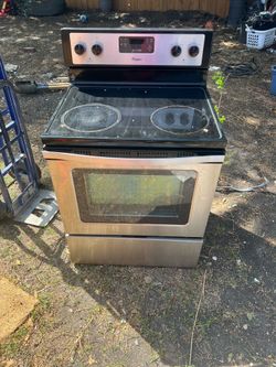 Whirlpool 30-inch electric range  ( untested)