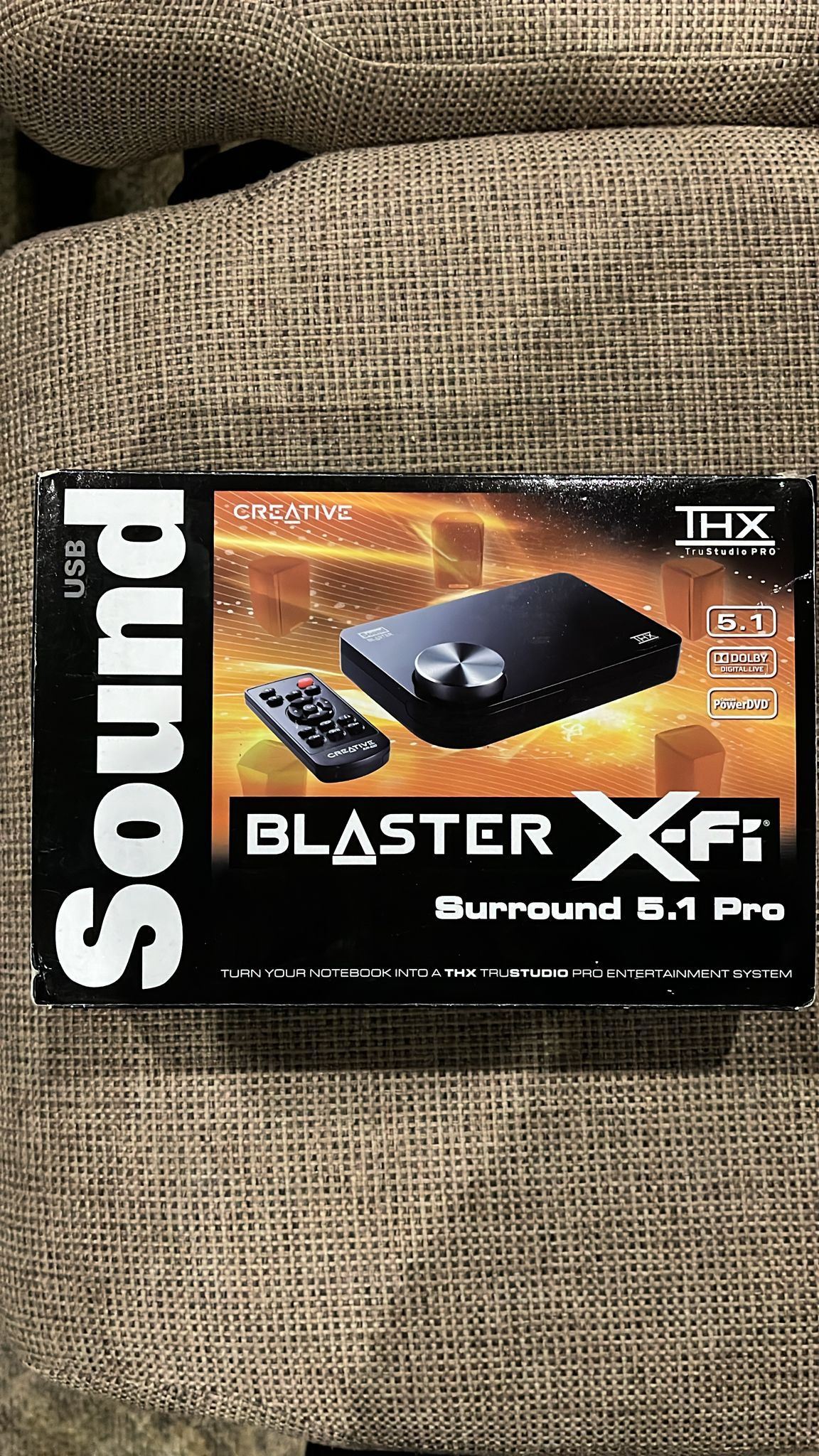 Sound Blaster X-fi USB Sound Card