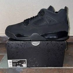 Jordan 4 Retro “Black Cat (2025)” Size 12