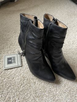 Frye Leather Bootie Women Sz 7
