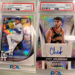Graded Cards See Below Prices Pick Up No Trade Or Holds 