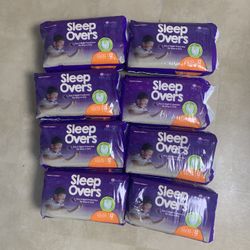 Sleep Over Pul Ups Lg/xl  4 $ Each 