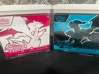 Pokémon center white flare and black bolt