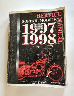1997 Thru 1998 Harley Davidson Softail Service Manual