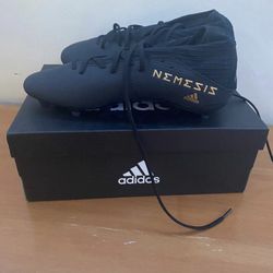 adidas Men's Nemeziz 19.3 Firm Ground Soccer cleats, (OUTDOOR) colro, black & green