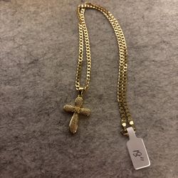 18” Cross Necklace 