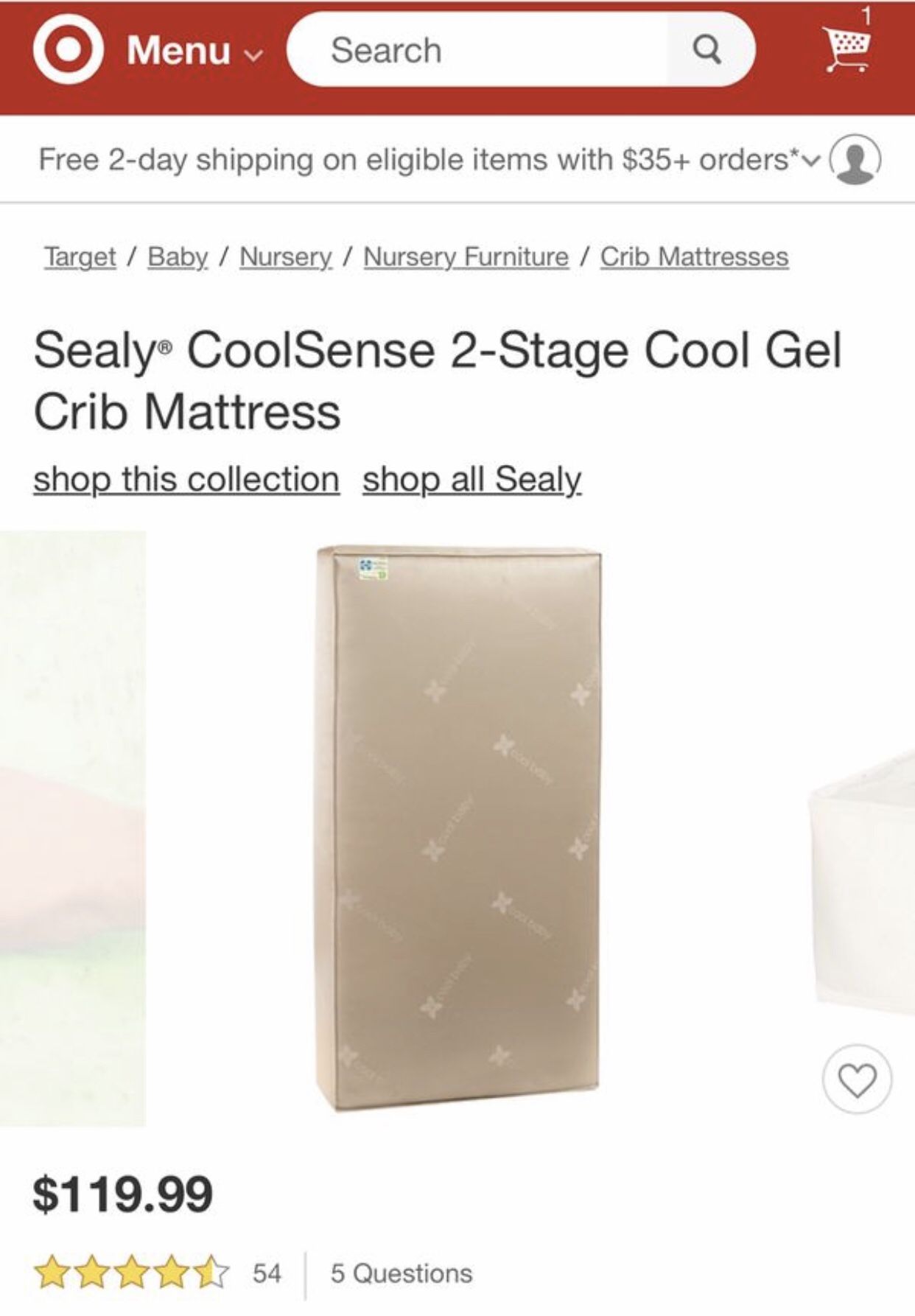 Sealy coolsense 2025