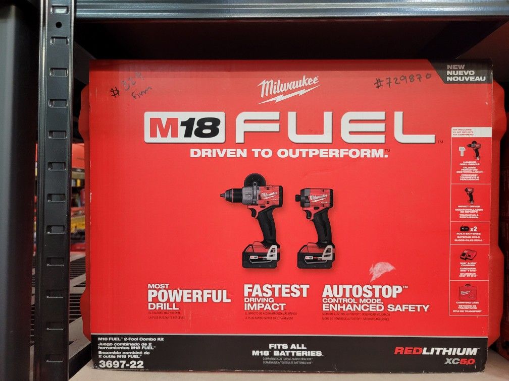 Milwaukee M18 Fuel 2-tool Combo Kit