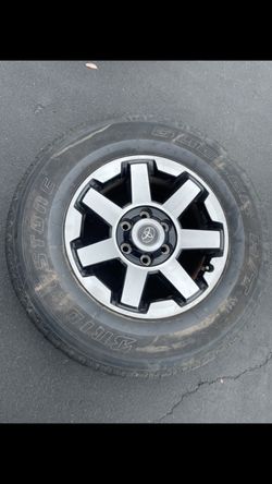 1 Only - 265/70r17 6x5.5 6x139.7 Stock Tacoma Tundra 4Runner Yukon Tahoe Wheel Rim Tire!!!!!!!!!