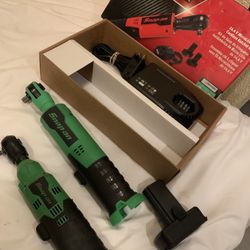 Snap on Ratchets 3/8 And 1/4 Inch NEW And Used 