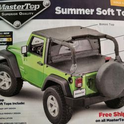 Jeep Wrangler Cover And Wind Block Topper