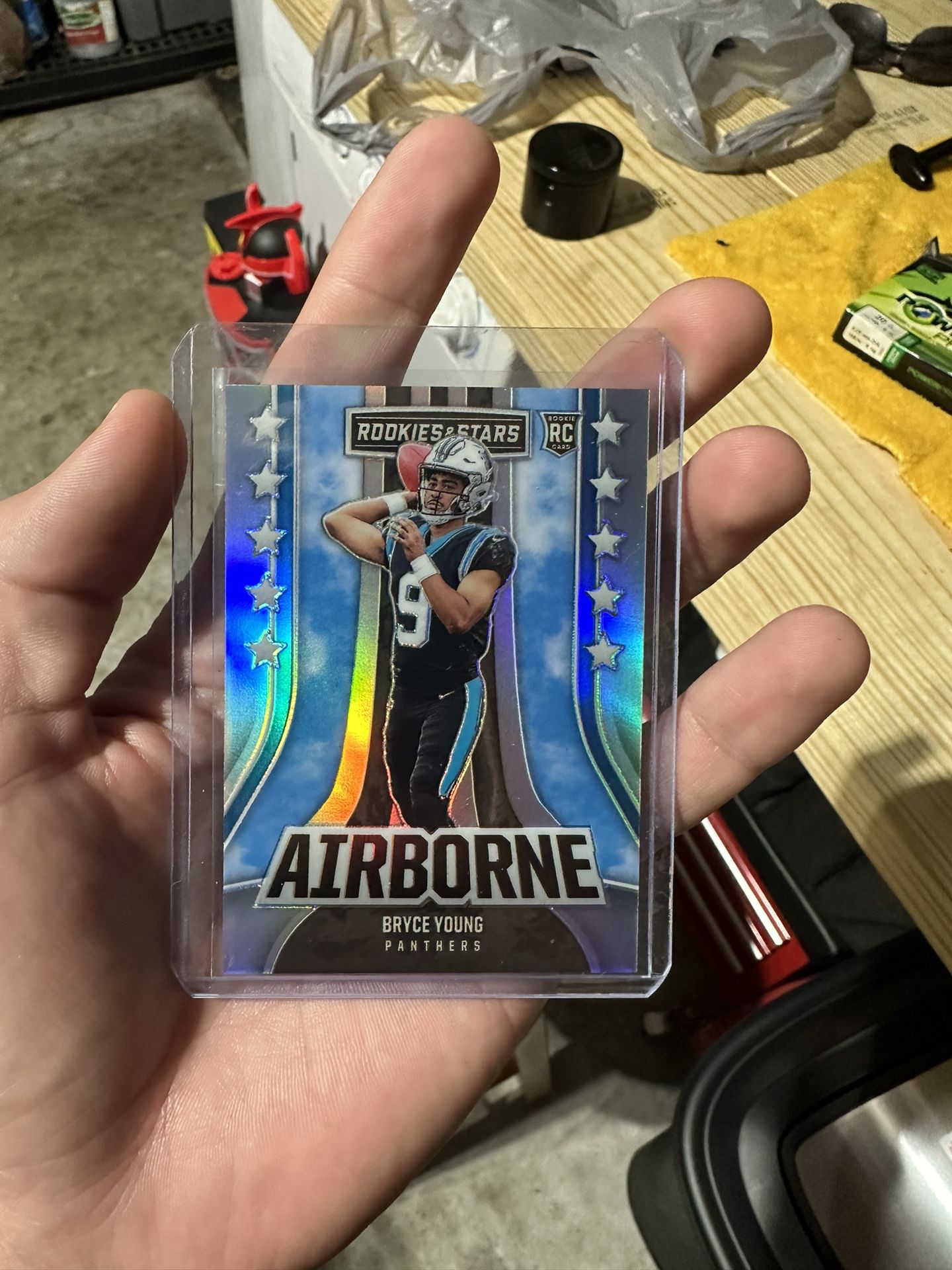 2023 Rookies & Stars Carolina Panthers Rookie Bryce Young Airborne Silver