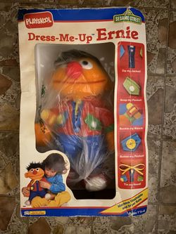 PLAYSKOOL SESAME STREET Dress-Me-Up Ernie 13”