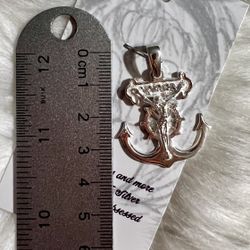 925 Silver Anchor Pendant