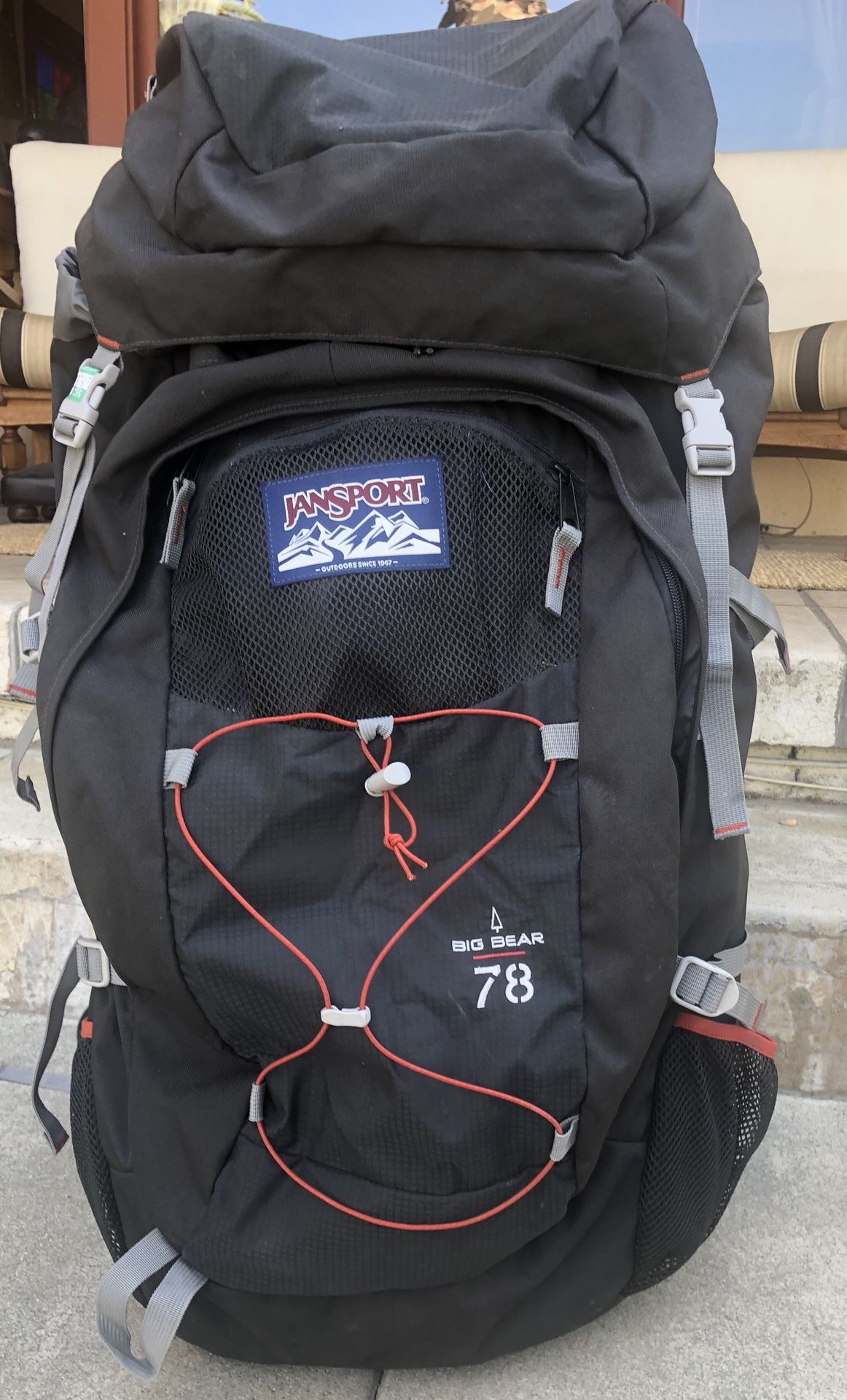 Jansport top bear backpack