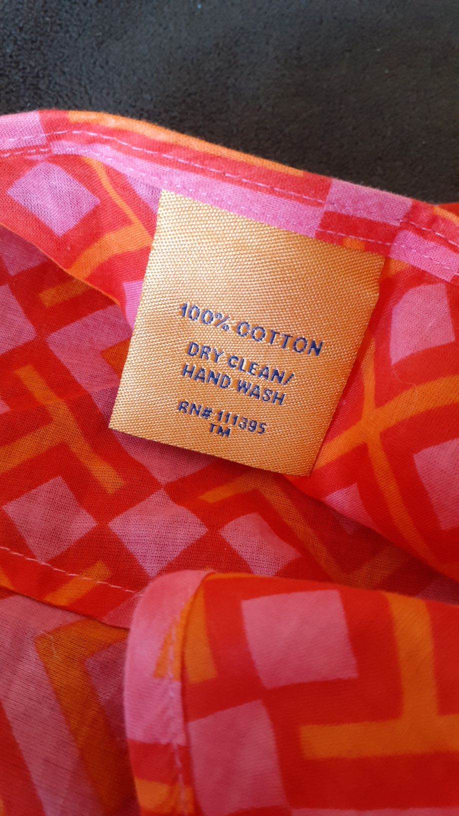 Tory Burch Hot Pink TB Logo Tie Front Beach Pants, Size 8