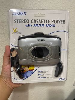 NEW Jensen Cassette Player sealed